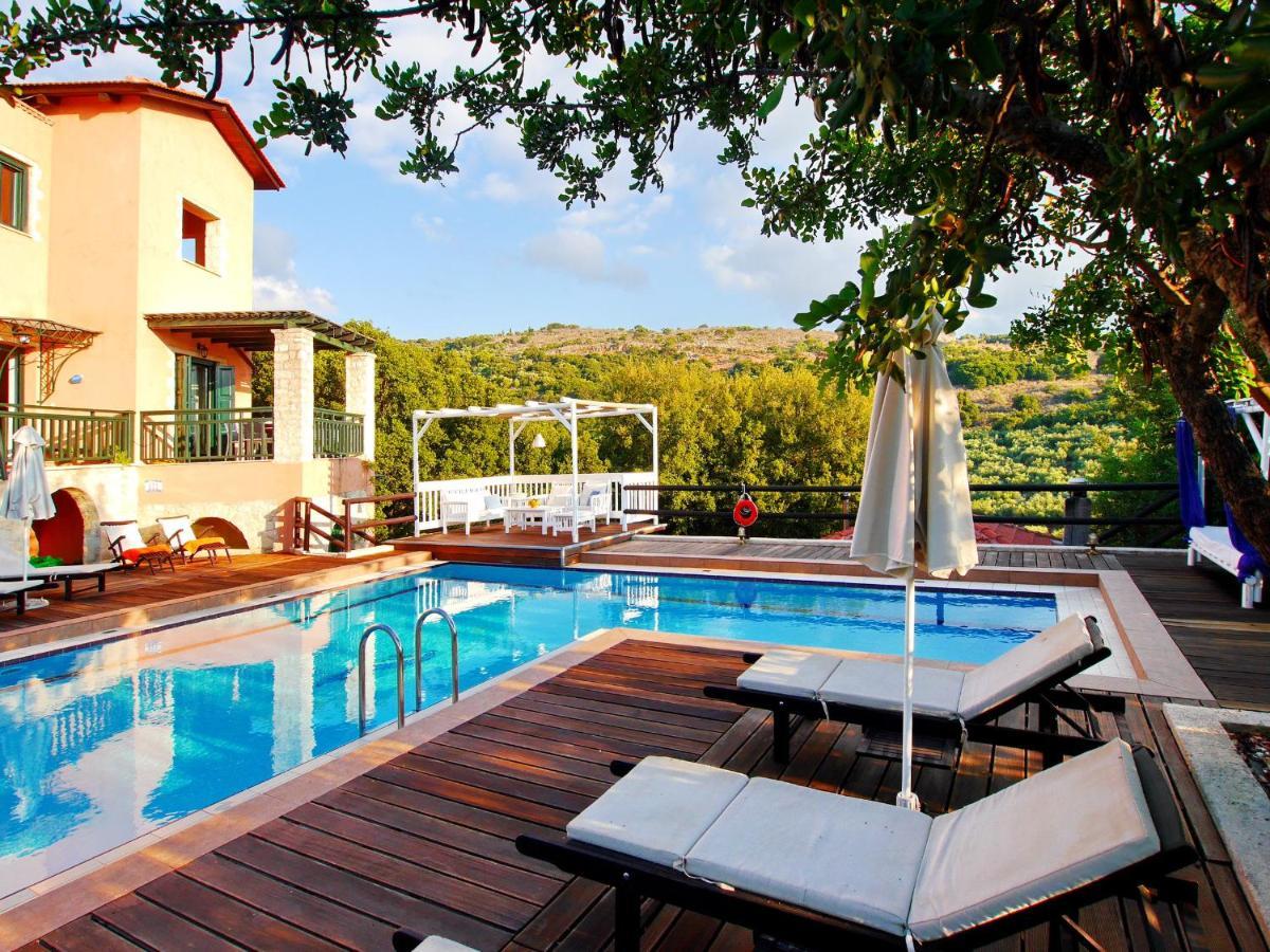Villa Amvrosia Nr Kalives Crete Armenoi  ภายนอก รูปภาพ