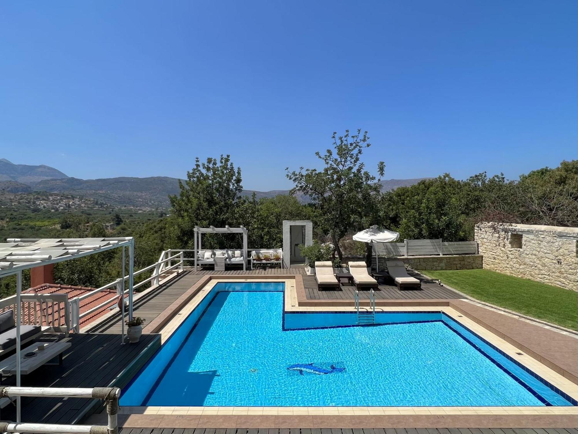 Villa Amvrosia Nr Kalives Crete Armenoi  ภายนอก รูปภาพ