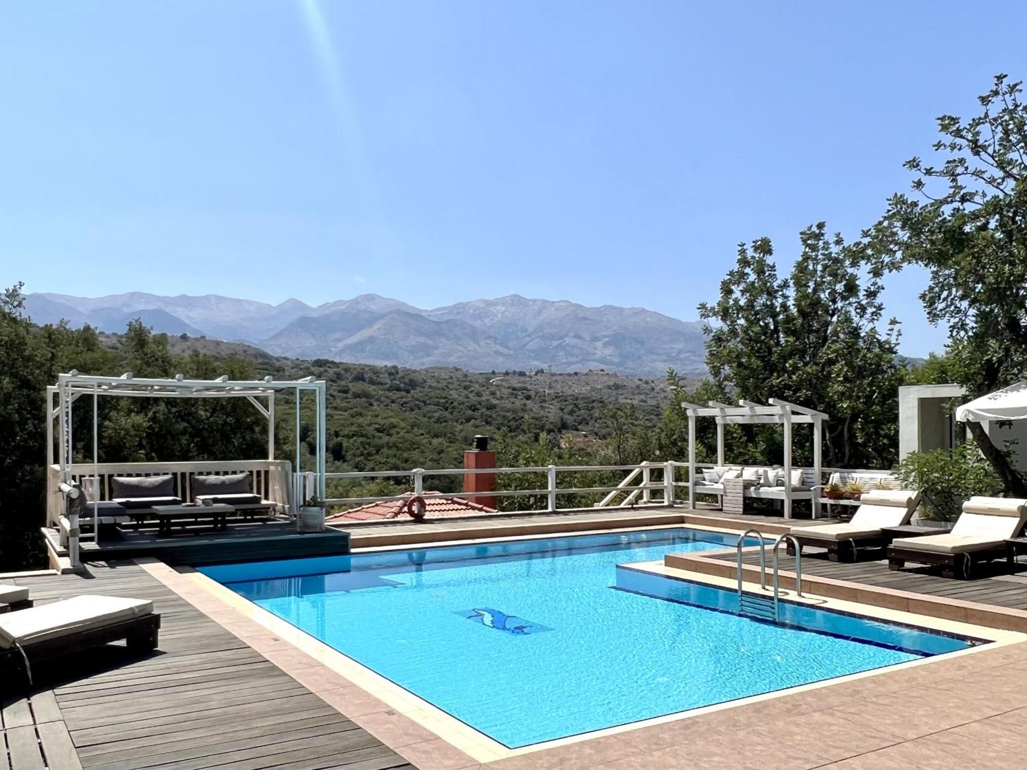 Villa Amvrosia Nr Kalives Crete Armenoi  ภายนอก รูปภาพ